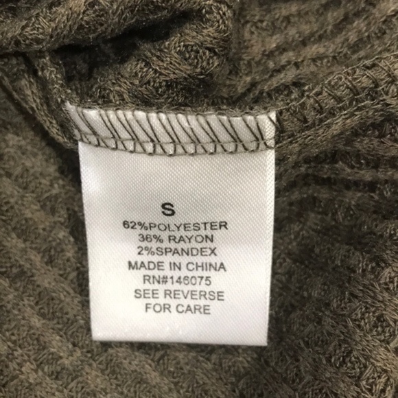 Sweet Romeo Thermal Dolman Sleeve Shirt - Picture 5 of 6